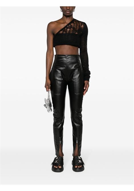 Black high-waist Dirst trousers - women RICK OWENS | RP01D2358SCT09